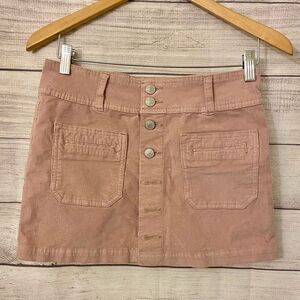 Free People Joanie corduroy skirt 26 Long